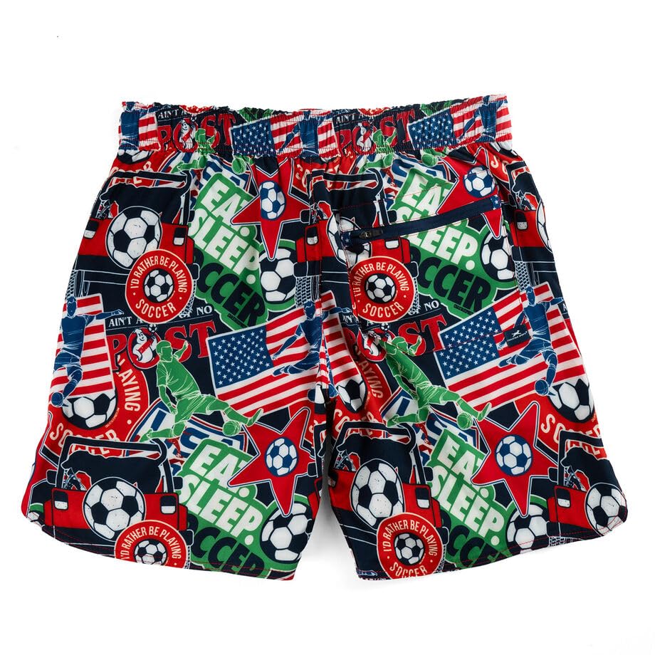 ChalkTalkSPORTS Soccer Ryder Athletic Shorts - Soccer Performance Shorts - Youth & Adult Sizes2