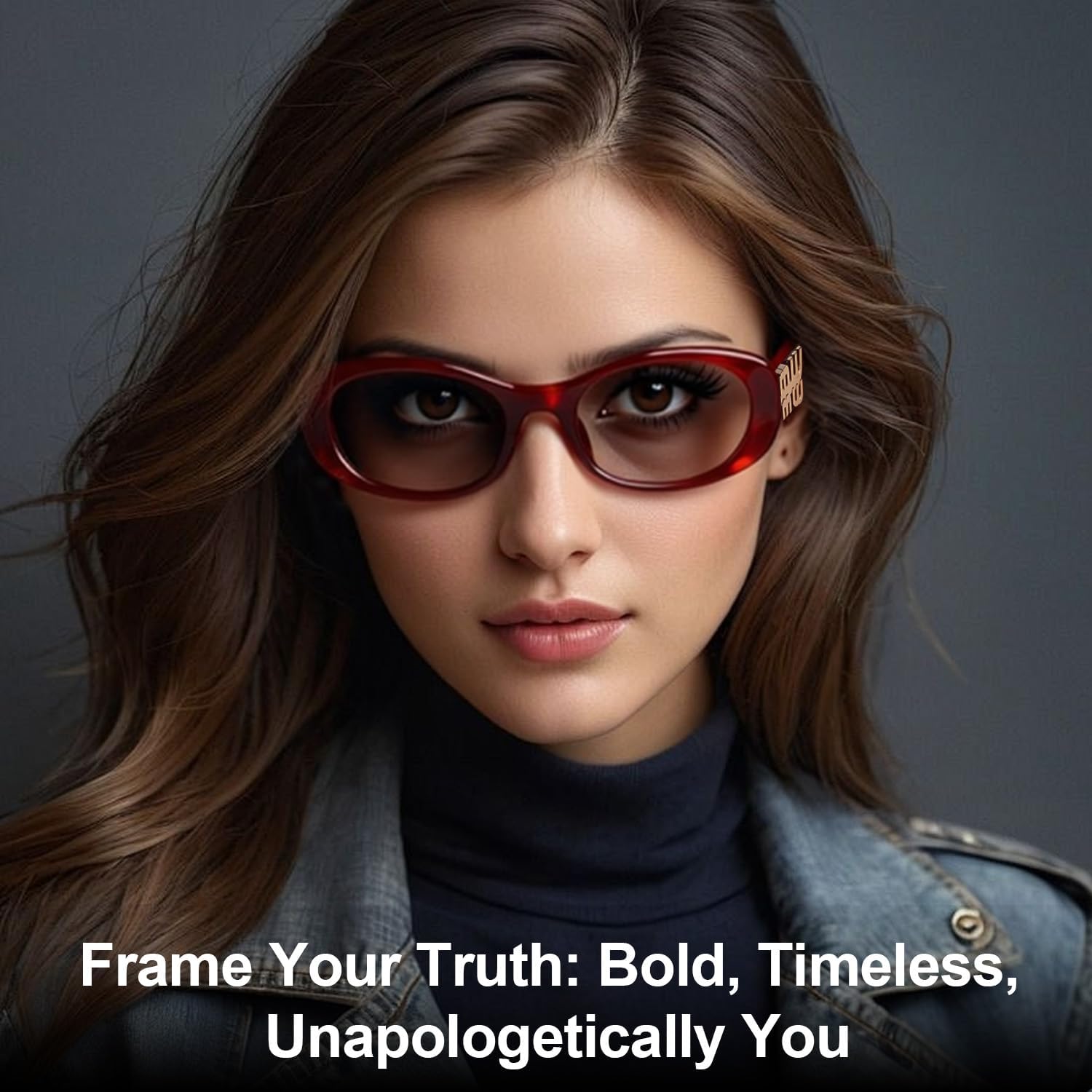 AICase Ozzy Merch Retro Oval Sunglasses for Women Men Small 90s Sun Glasses Trendy Round Shades Cute Miu Designer Sunnies UV400 Protection - Image 7