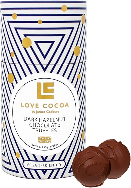 Love Cocoa Chocolate Dark Chocolate Vegan Truffles - 150g