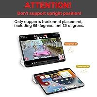 Vista 2 de MEEgoodo Funda para Samsung Galaxy Tab S9/S9 FE de 11 pulgadas 2023 con soporte para bolígrafo, funda protectora para tableta con soporte plegable