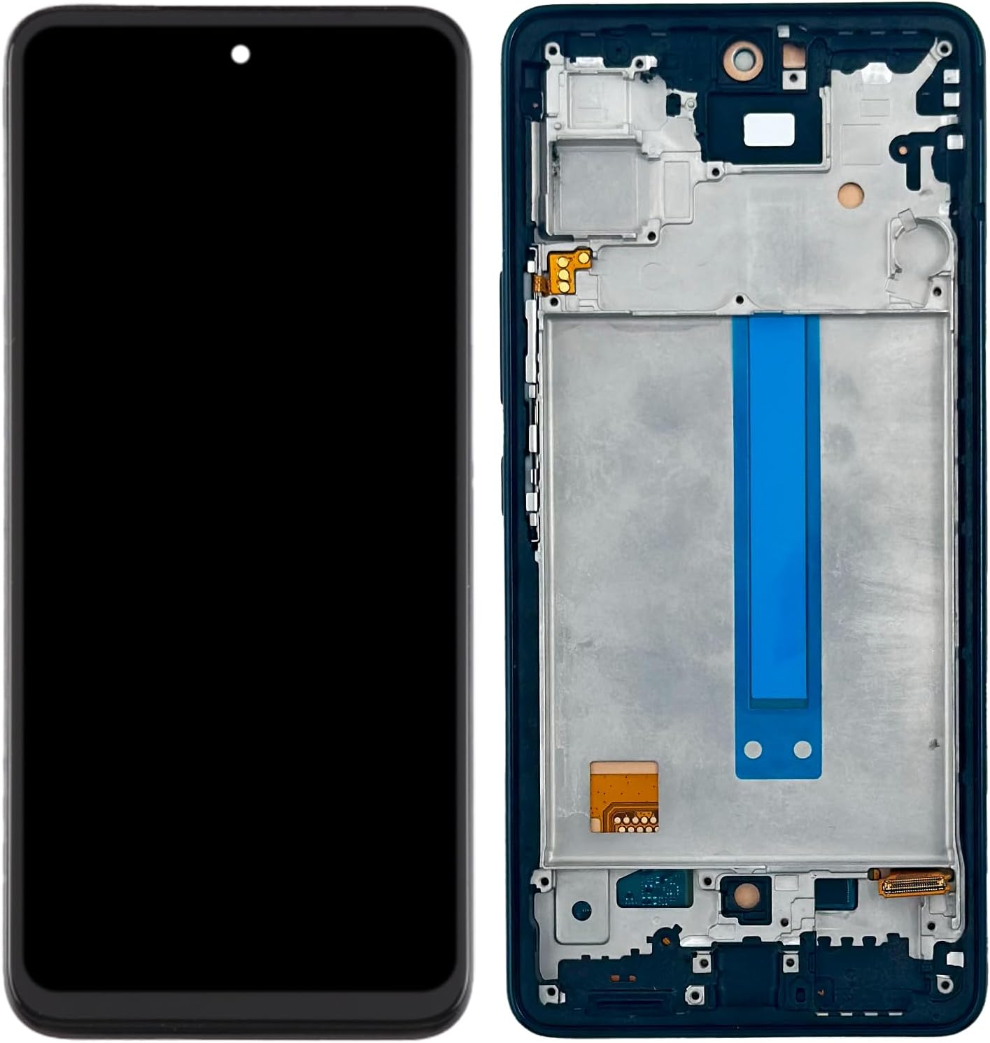 for Samsung Galaxy A53 Screen Replacement for Samsung A53 5G Screen Replacement with Frame SM-A536U A536 A536W A536B A5360 A536E LCD Display digitizer Touch Screen Black 6.5 Inch