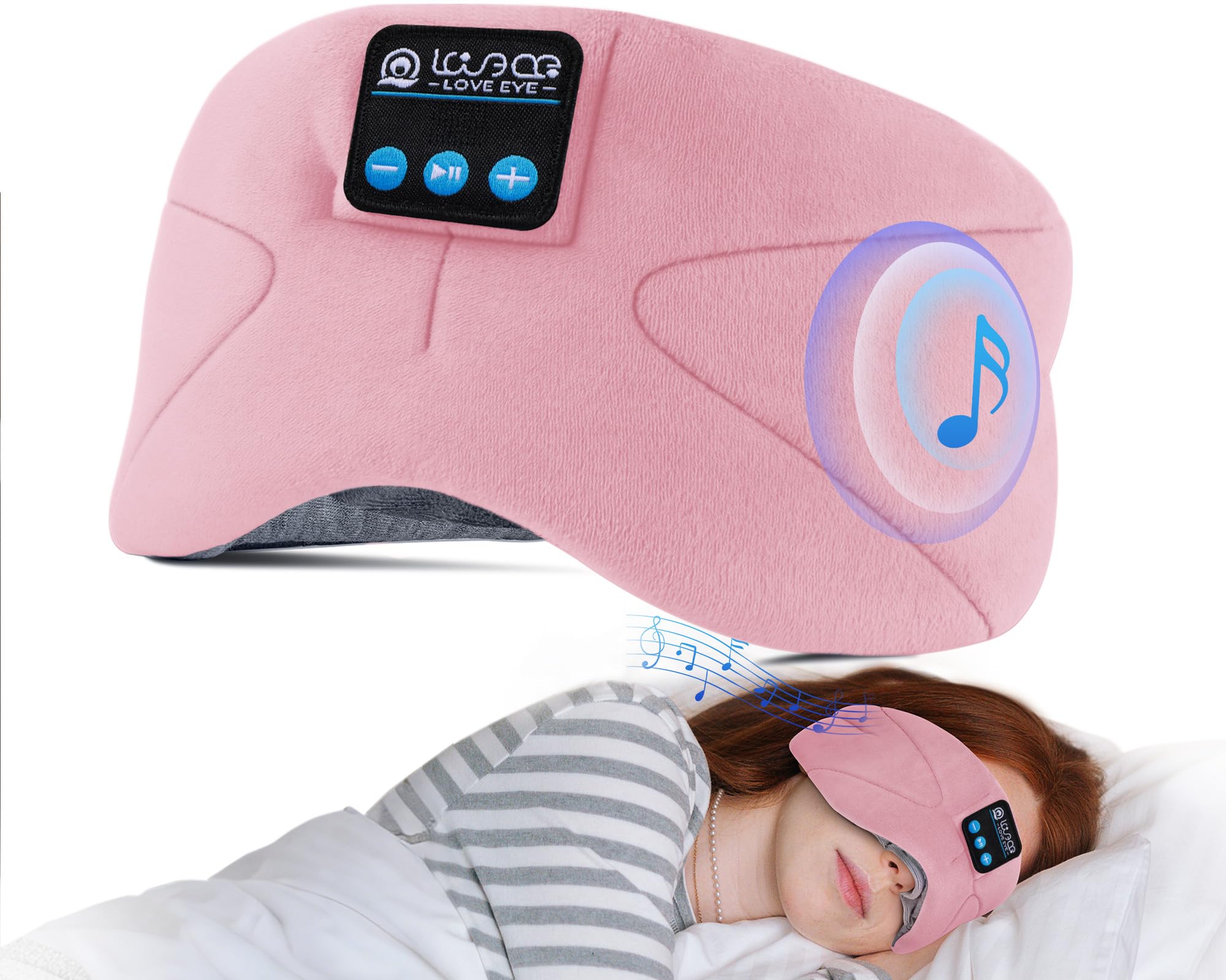 Photo 1 of LOVE EYE Bluetooth 5.4 Sleeping Eye Mask Headphones