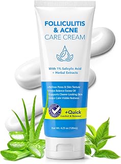 Crema per follicoli, per problemi di follicoli e capelli ingrossi – Formula non grassa per uomini e donne