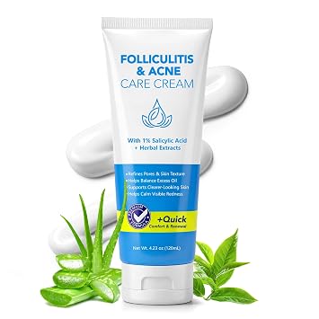 lofuanna Follicle Cream, Soothes for Follicle & Ingrown Hairs Issues Non-Greasy Formula for Men & Women