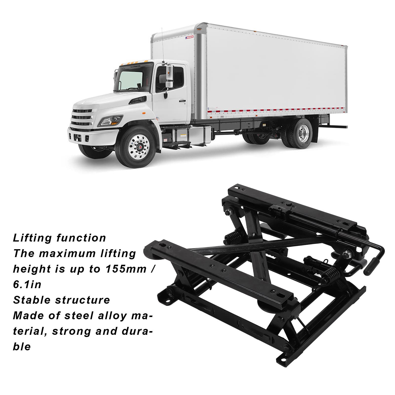 ○シートリフトベース 高張力シートハイトアジャスター スチール LHD車用 Amazon | シートリフトベース 高張力シートハイトアジャスター