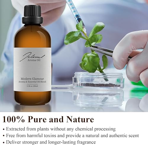 Miniatura 5 de JCLOUD Modern Glamour - Aceite esencial inspirado en W Hotel  Hotel Collection - Aceite difusor de aromaterapia puro con rosa y madera de cedro,