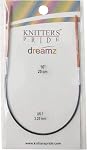 Knitter's Pride-Dreamz Aiguilles circulaires fixes 32", Taille 2,5/3 mm