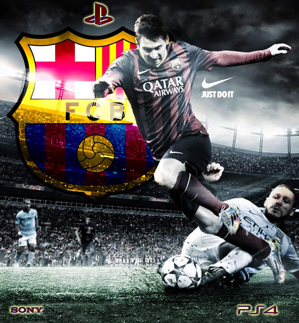 Skin compatibile para PS4 Old - Limited Edition Decal Cover Adhesivo (Messi)