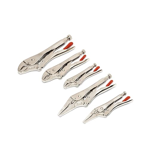 Crescent 5 Piece Curved & Long Nose Locking Plier Set | CLP5SETN-08