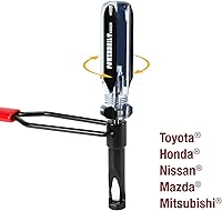 Vista 4 de Powerbuilt herramienta de ajuste de válvula de tuerca de 12 mm y 7-1/2 pulgadas, perno de ajuste de válvula ranurada, para motores de vehículos