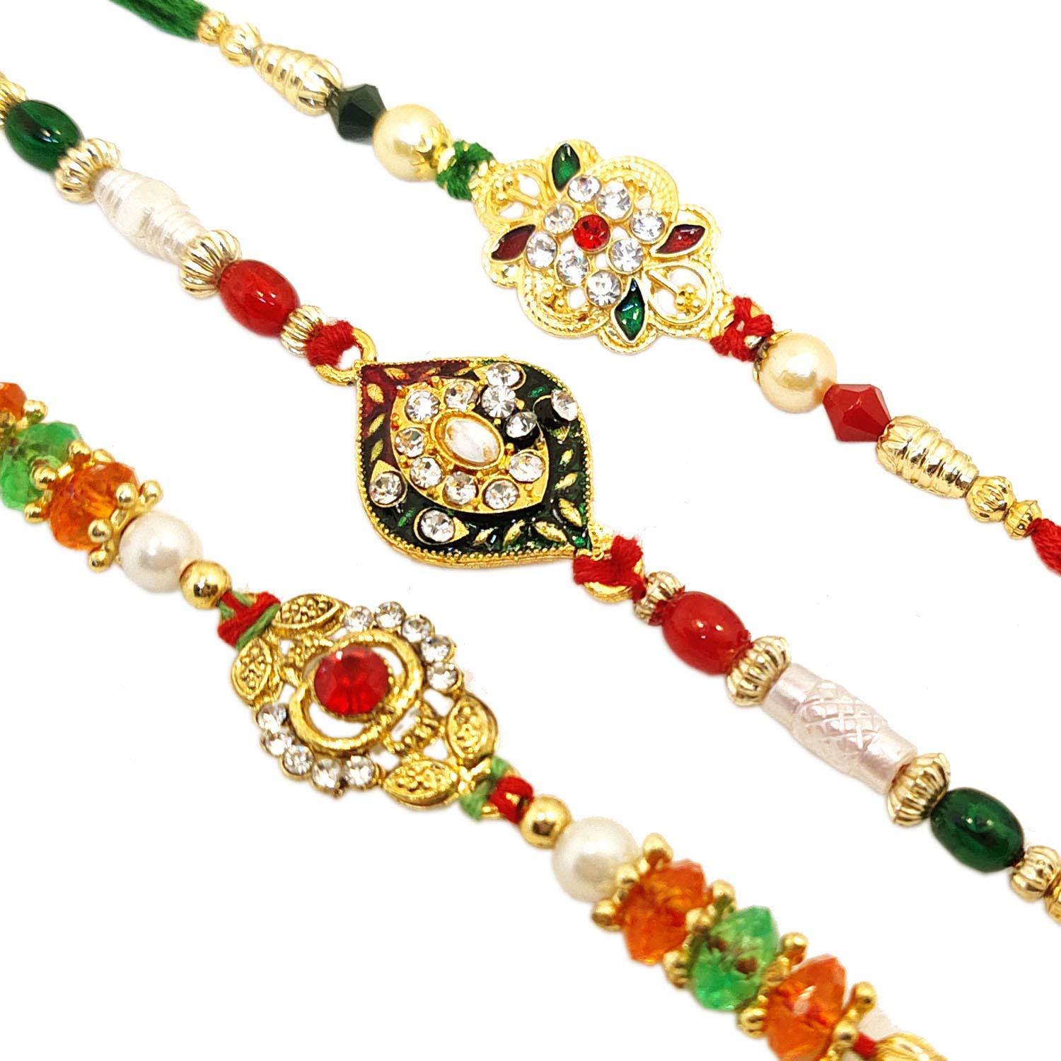 brown leaf Beautiful Elegant Rakhi Combo For Rakshabandhan For Brother & Family Combo (Set Of 10) (B08CCDMN9Y) Amazon Price History, Amazon Price Tracker