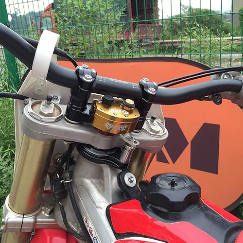 Miniatura 6 de Estabilizador de amortiguador de dirección delantera para motocicleta CRF YZF EXC RMZ KLX la mayoría de motocicletas, enduro Pit Dirt Bike