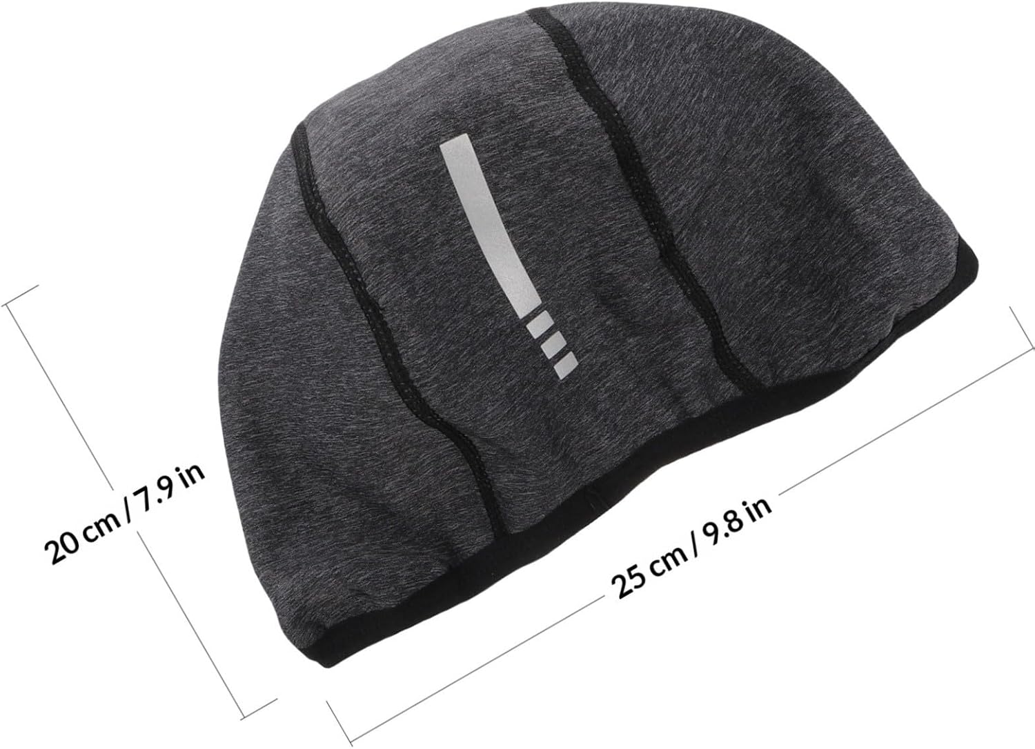 UKCOCO Windproof Cold Protection Headgear with Extended Earmuffs Cycling Hat Polar Fleece for Winter Outdoor Sports and Theme Parties for Men Black