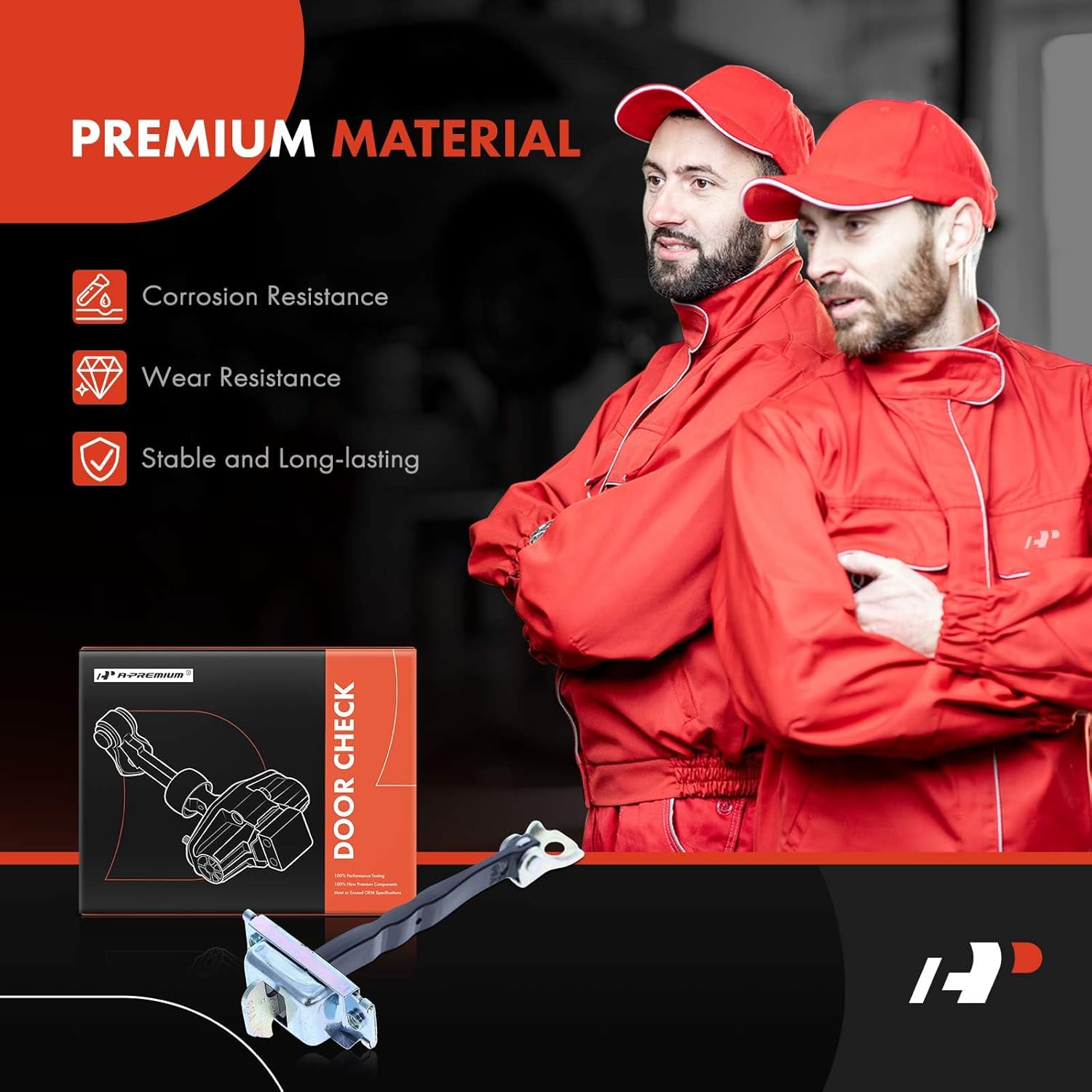 A-Premium Front Left or Right Door Check Compatible with Toyota Prius 2016-2022, Prius AWD-e 2019-2022, Prius Prime 2017-2022