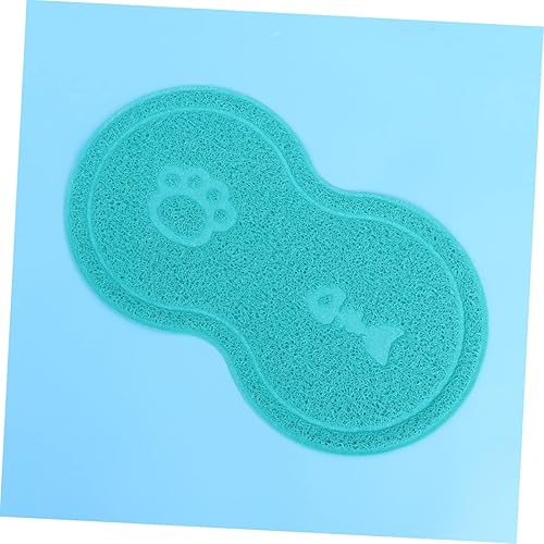 Miniatura 7 de Hemobllo Tapete de arena para mascotas, bandeja de comida para mascotas, tapete para alimentos para mascotas, recipiente de agua para mascotas,