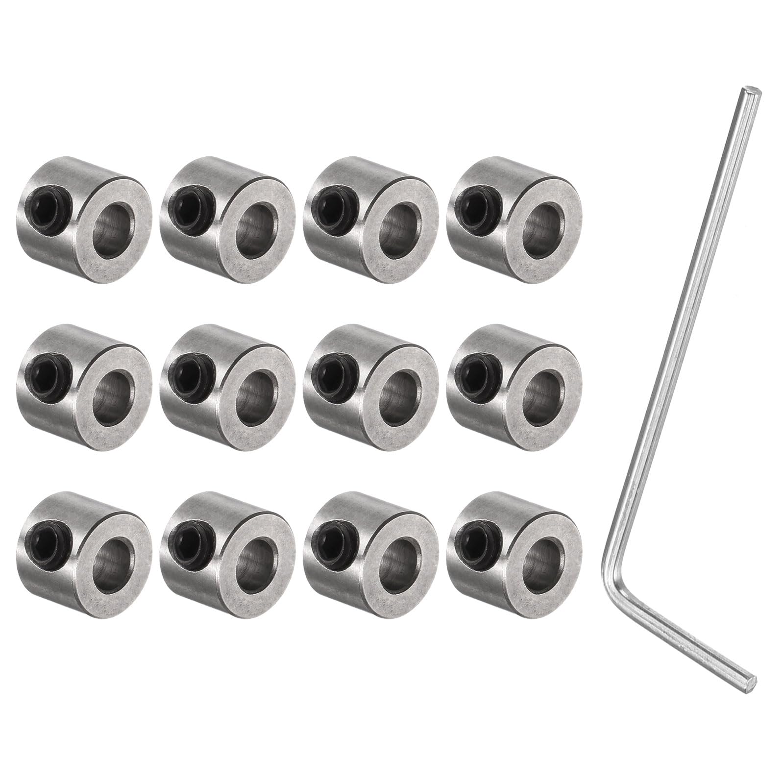 Stainless Steel Shaft Collars - 12 Pack -6