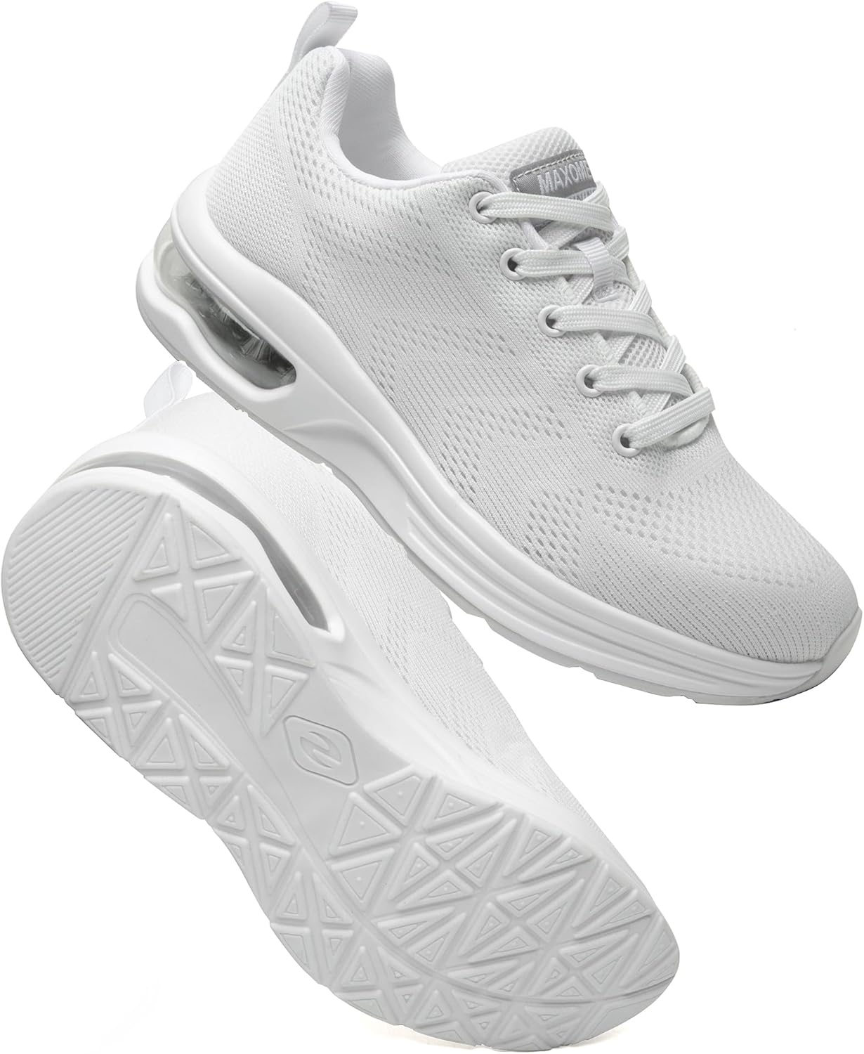 Laufschuhe Damen Turnschuhe Sportschuhe Damen Sneaker Luftpolster Stoßdämpfend Joggingschuhe Orthopädische Schuhe Leichte rutschfest Hallen Fitnessschuhe Atmungsaktiv Walkingschuhe Womens Trainers