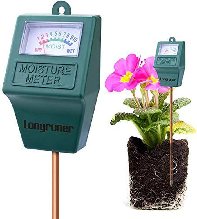 Indoor/Outdoor Soil Moisture Sensor Meter,Soil Water Monitor