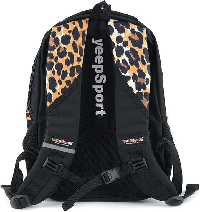 yeepSport S114dx Premium realizzato in EU Zaino scuola media per ragazzi e  ragazze Stressed Kitten lencicol Cartelle Moda