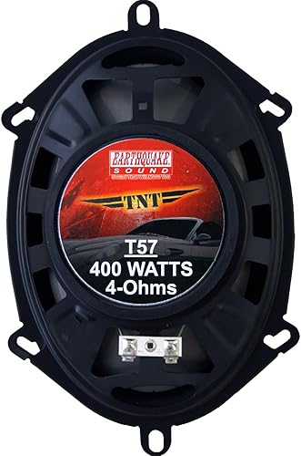 Miniatura 4 de Earthquake Sound Altavoces coaxiales T57 de 5x7 pulgadas serie TNT de 2 vías (par)
