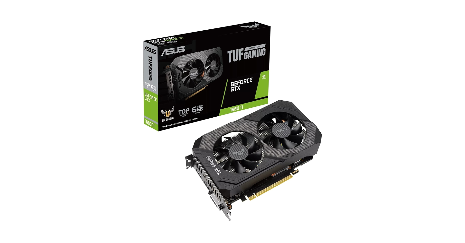 新品未開封 TUF-GTX1660TI-T6G-EVO-GAMING Amazon.com: ASUS TUF Gaming NVIDIA GeForce GTX 1660 Ti EVO