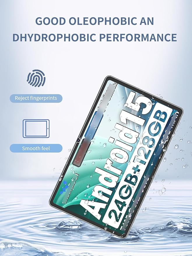 Protector de Pantalla de Vidrio Templado 9H para Aobante 2025 Tablet 10.1 Pulgadas Pack de 2 miniatura 5