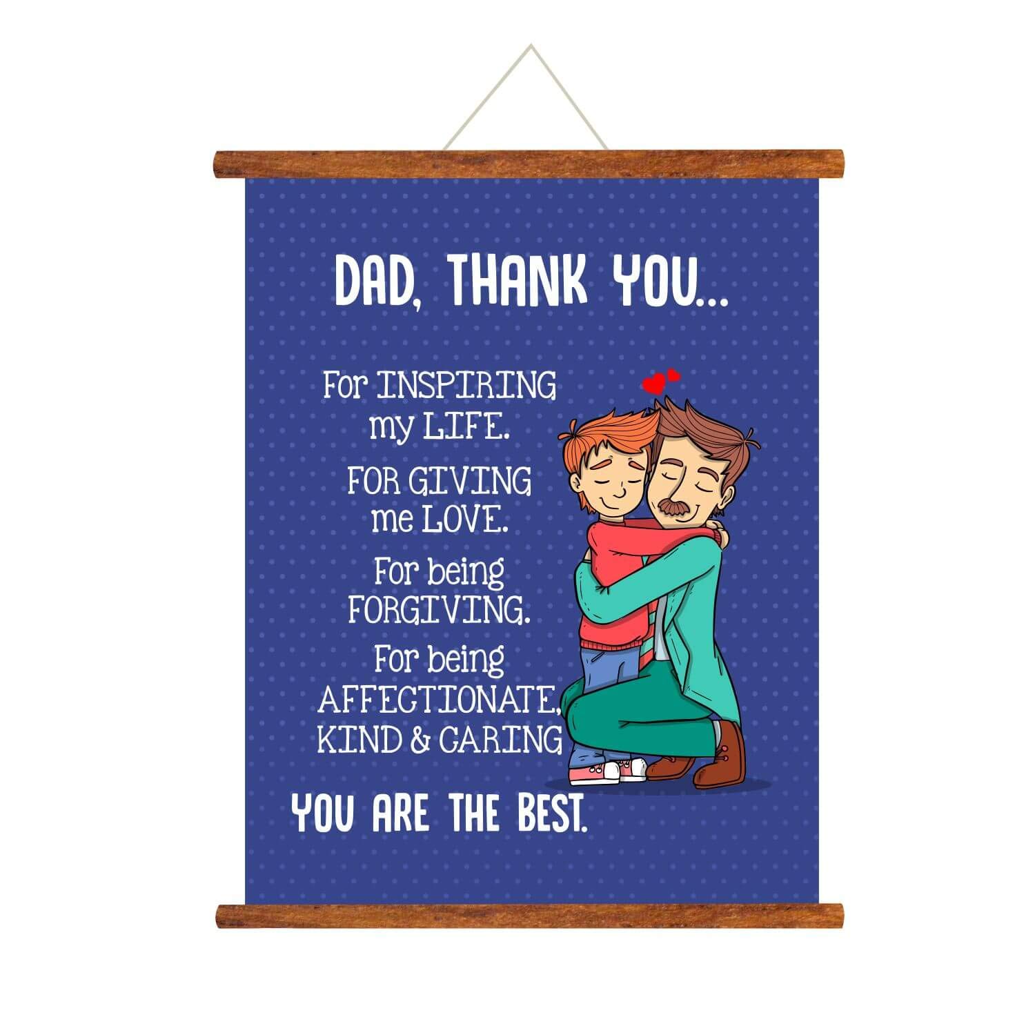 thank you card for father