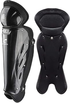 Champro Single Knee Leg Guard, Black, 16.5" CG108-B