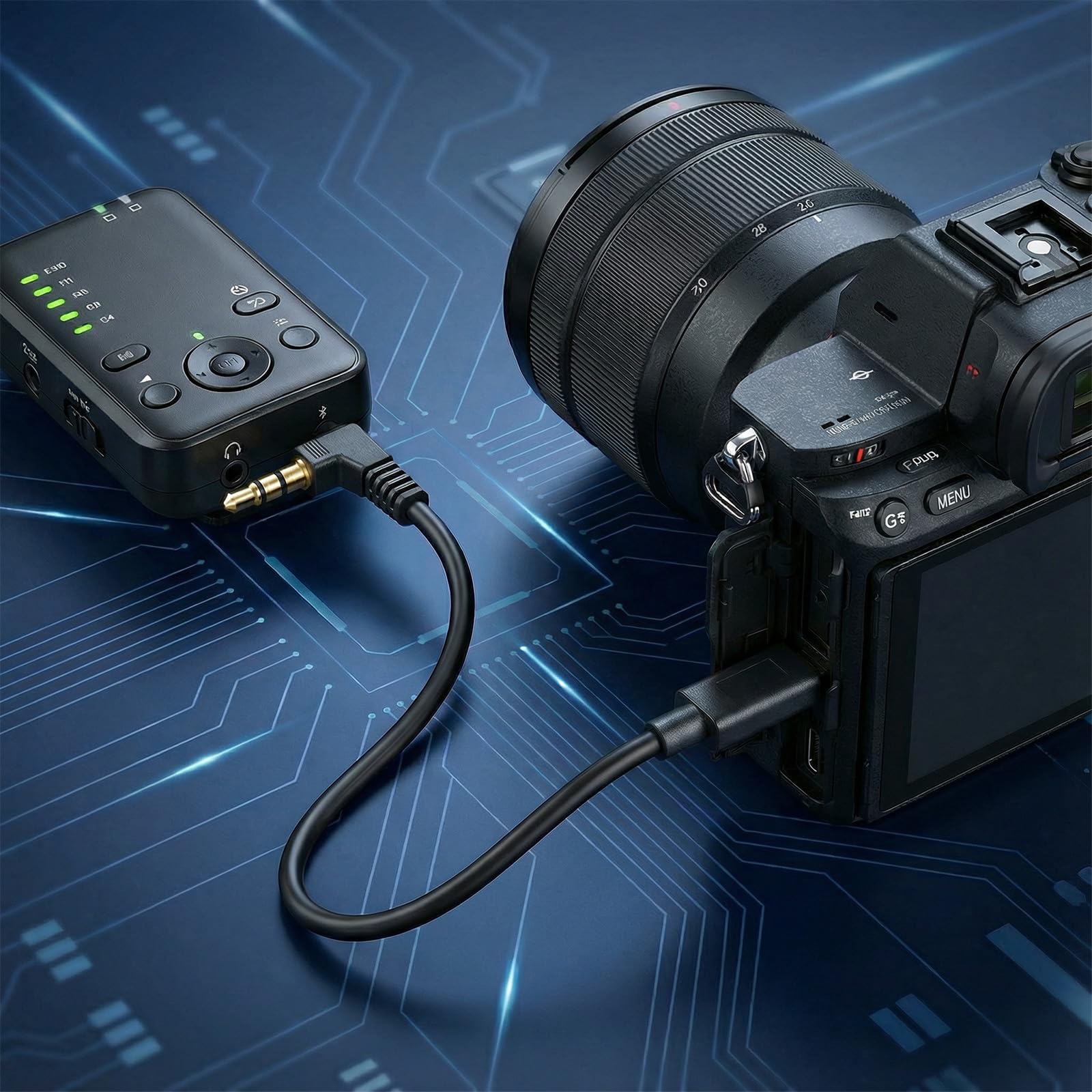 Amazon.com: Devinal Timecode Sync Cable for Sony FX3 FX30 A7S3 A1