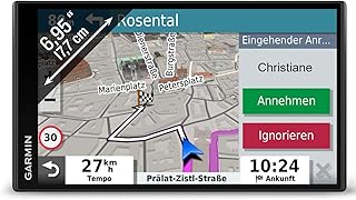 Garmin DriveSmart 65 MT-S EU – Navigationsgerät it 6,95“ (17,7 cm) Farbdisplay, vorinstallierten 3D-Karten für Europa (46 ...