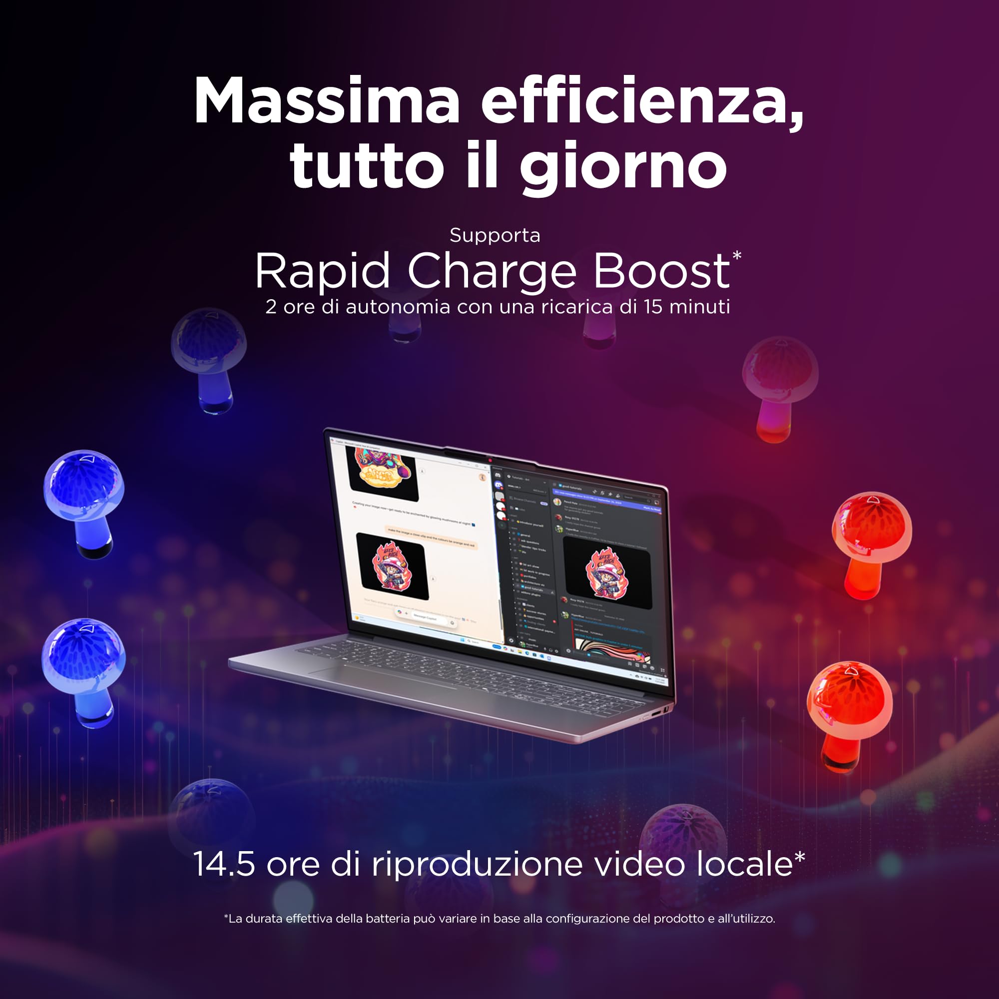 Lenovo IdeaPad Slim 3 Notebook 15.3" IPS WUXGA Intel Core i5-13420H 16GB RAM 512GB SSD WiFi 6 Windows 11 Home