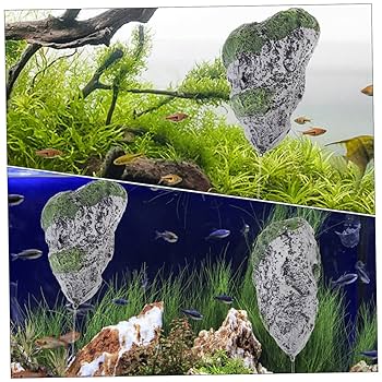 60x30x36cm水槽用レイアウト苔付け(フェイク苔) Amazon.co.jp: TOGEVAL 仿真浮 水族 用装飾 ストーン レー な の