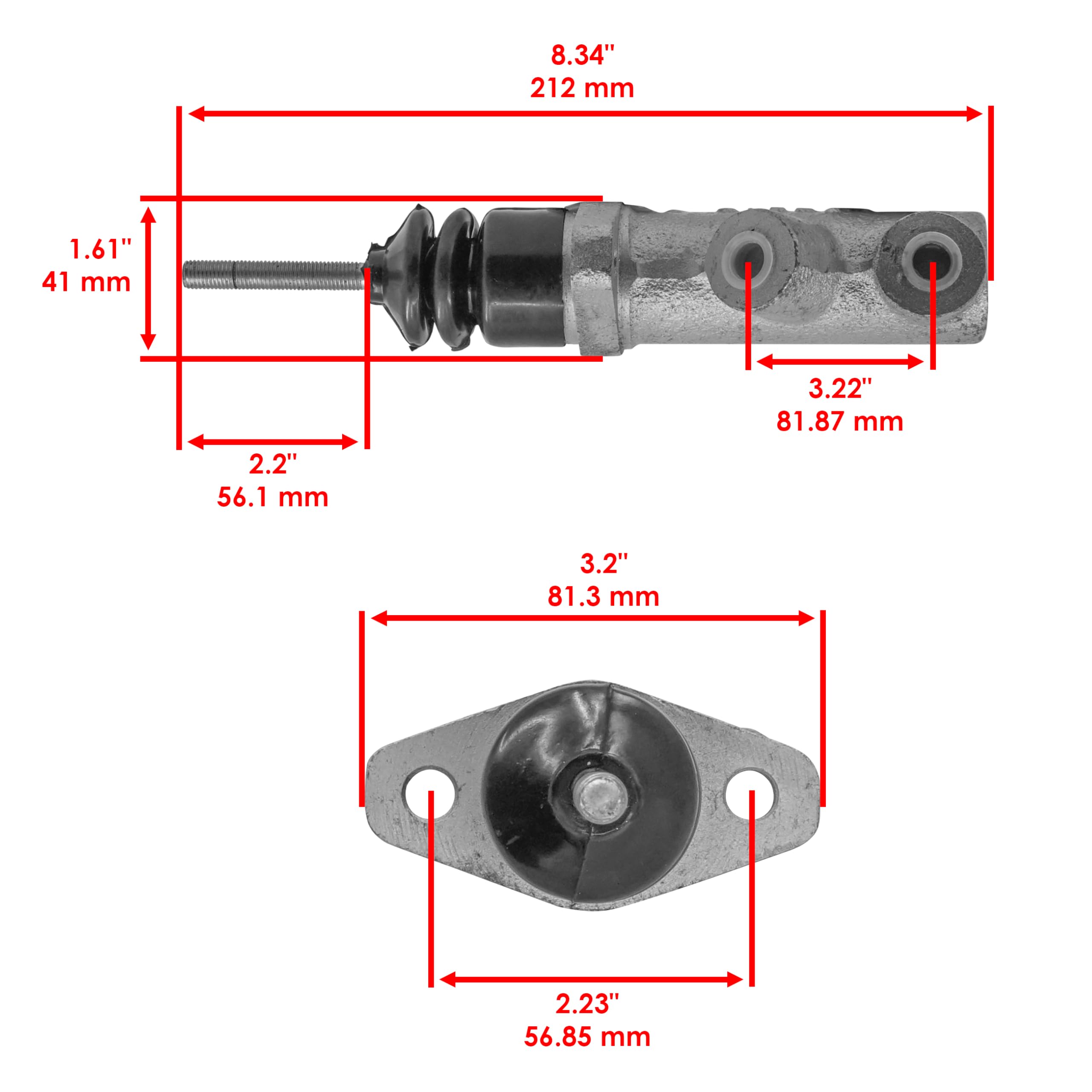 Amazon.com: Caltric Brake Master Cylinder Compatible with JCB