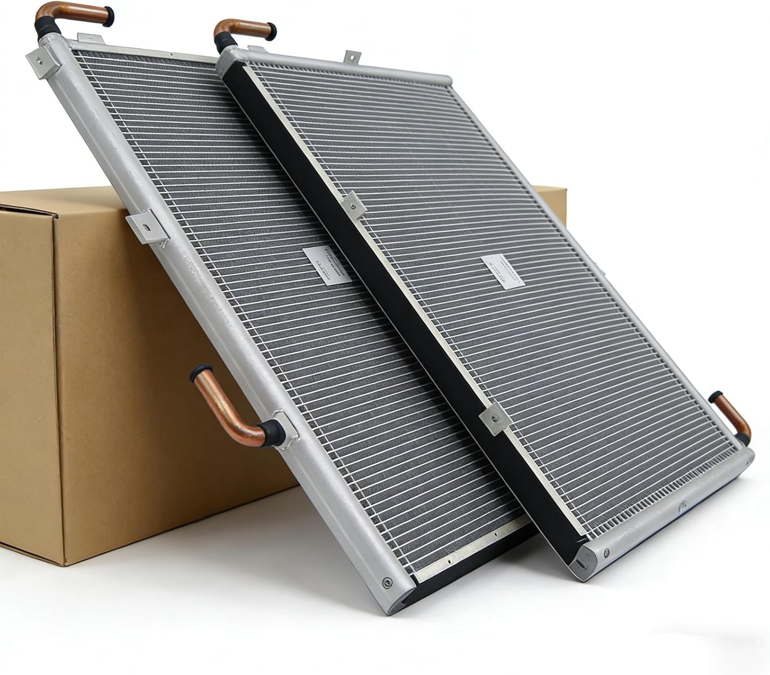 1pcs Roadside 67-3219 67-2752 & 1pcs Curbside Coil Condenser 67-3218 67-2751 Compatible for Thermo King Precedent S-600 S-700 C-600 G-700 S-610DE