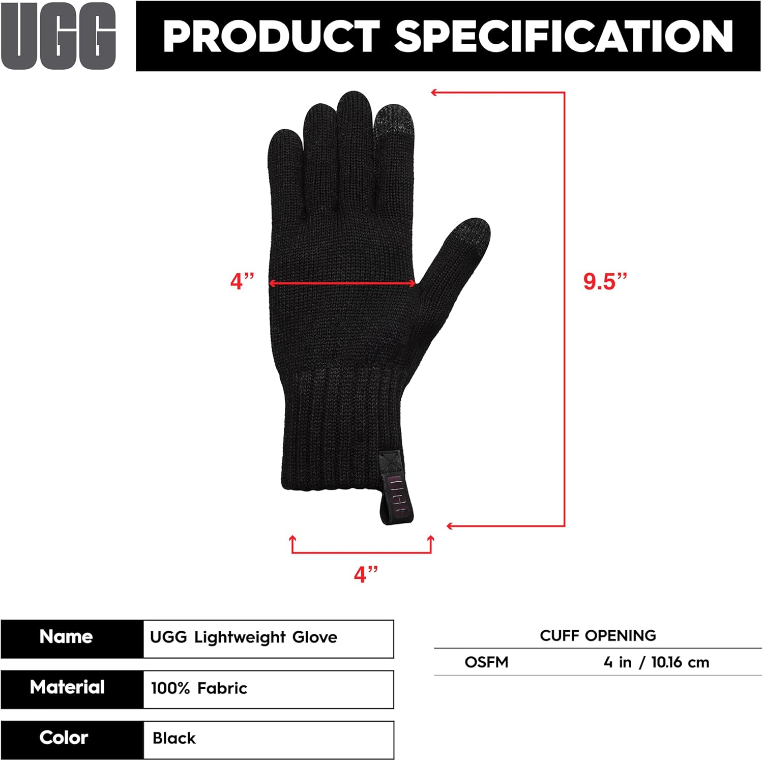 UGG Lightweight Glove - Image 4