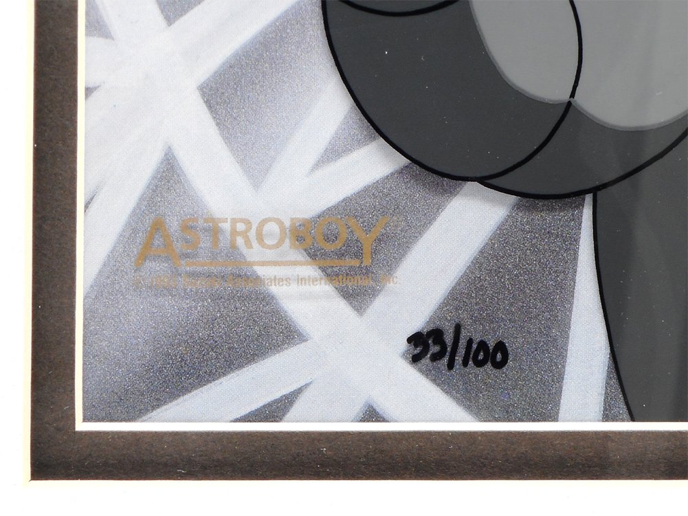 鉄腕アトム セル画　額装 Amazon.co.jp: 鉄腕アトム 30周年記念 アトム誕生 ハンド