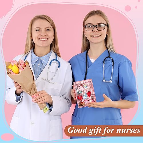 Miniatura 5 de Henoyso Paquete de 72 regalos de enfermera para mujeres, regalo de Navidad a granel, accesorios para enfermeras, regalo de semana de enfermera,