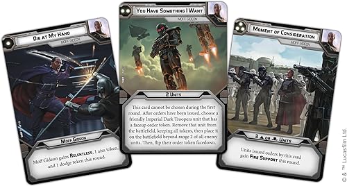 Miniatura 4 de Star Wars: Legion Moff Gideon COMMANDER EXPANSION - ¡Lidera con tácticas astutas! Juego de estrategia de miniaturas de mesa para niños y adultos, a