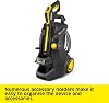 Kärcher high-pressure washer K 4 Power Control Flex eco!Booster Black Edition, pressure: max. 130 bar, flow rate: 420 l/h, area: 30 m²/h, Power Control gun, flexible high-pressure hose, dirt blaster
