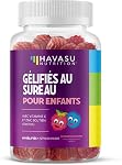 Gummies de mûre aînée Enfants pour le soulagement du rhume et de la grippe & Support de la gorge endolorie avec des antioxydants 60ct