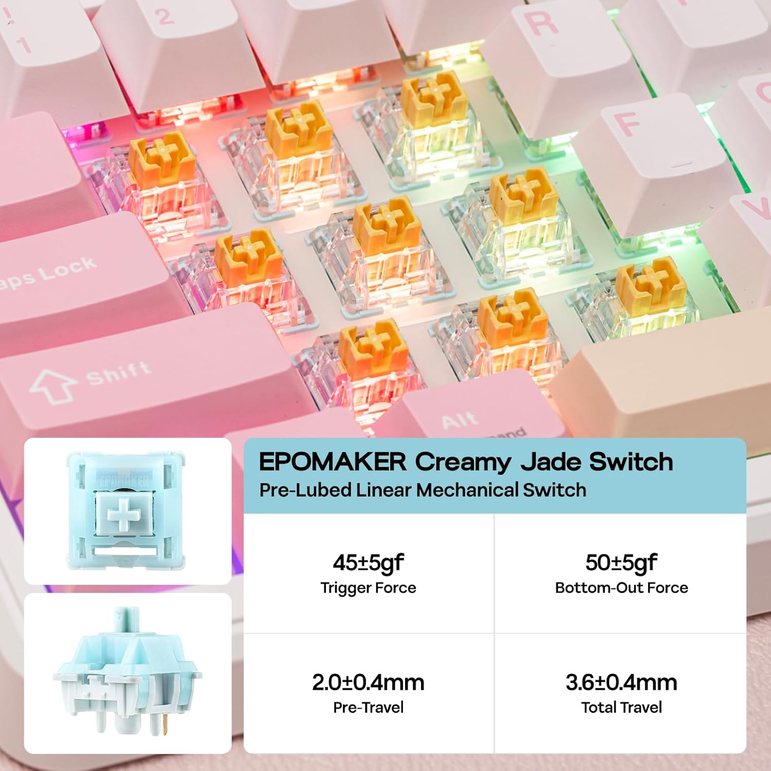 EPOMAKER TH99 PRO Hot-Swappable Switches