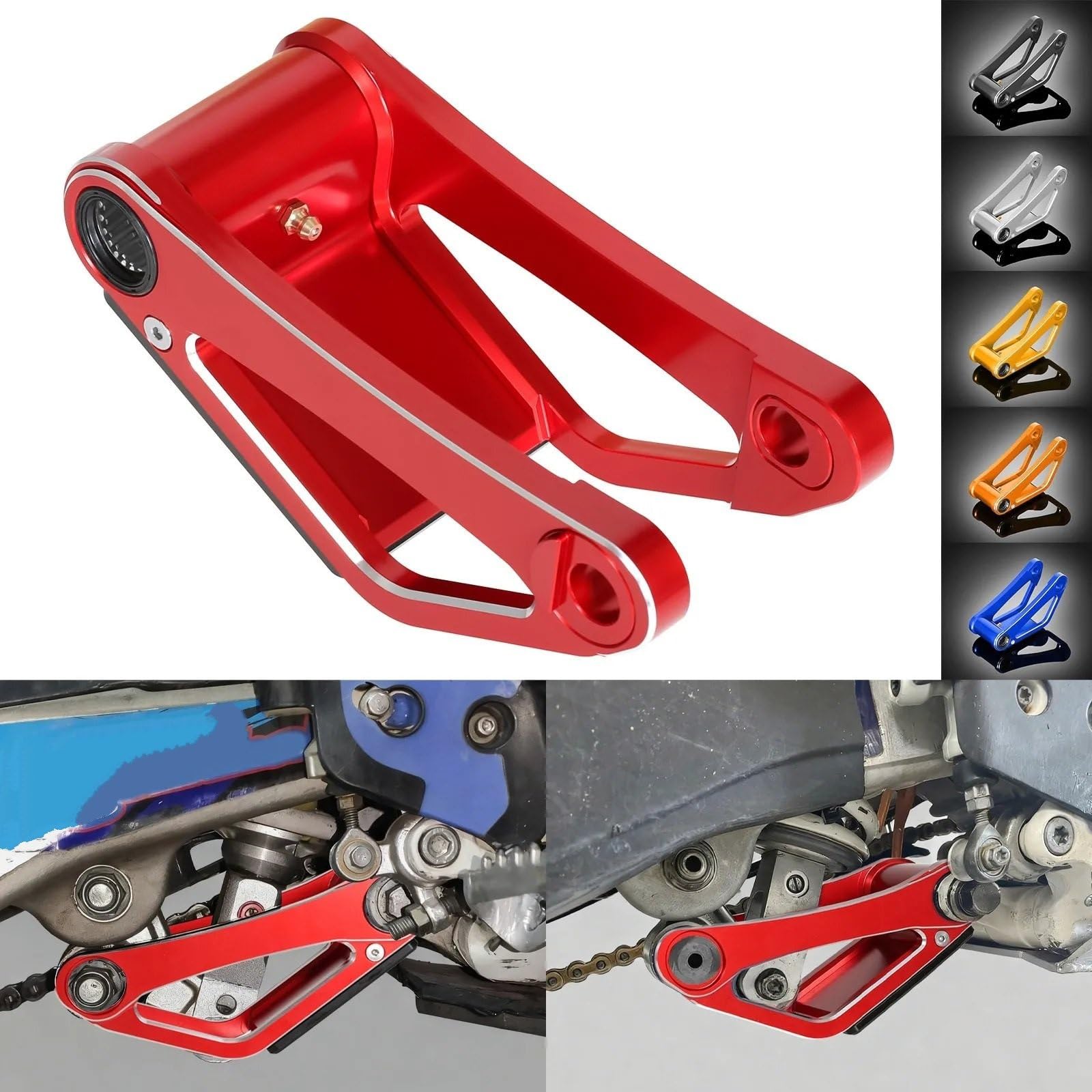 Bieletas de Descenso para FC250 350 450 FS450 FX350 Enlace de Descenso Bieletas Descenso Trasero | Suspensión de motocicleta de aluminio ajustable