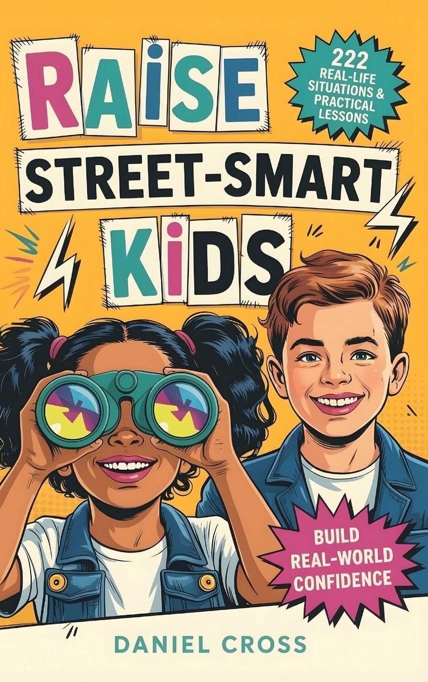 Raise Street-Smart Kids: 222 Real-Life Situations & Practical Lessons to Help Your Child Avoid Mistakes, Think Clearly, and Navigate School, Friends, and Life with Confidence