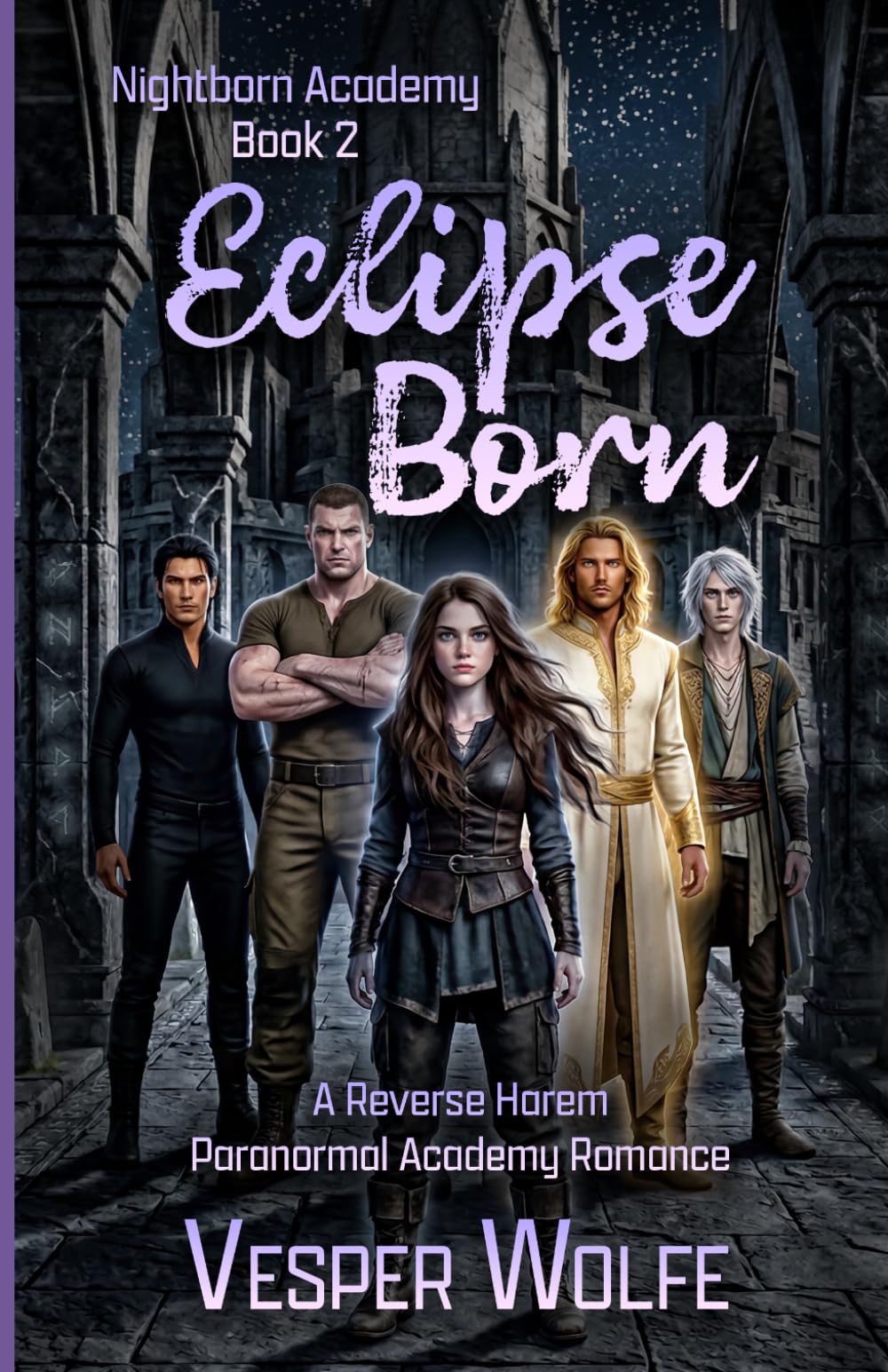 Eclipse Born: A Reverse Harem Paranormal Academy Romance (Nightborn Academy)