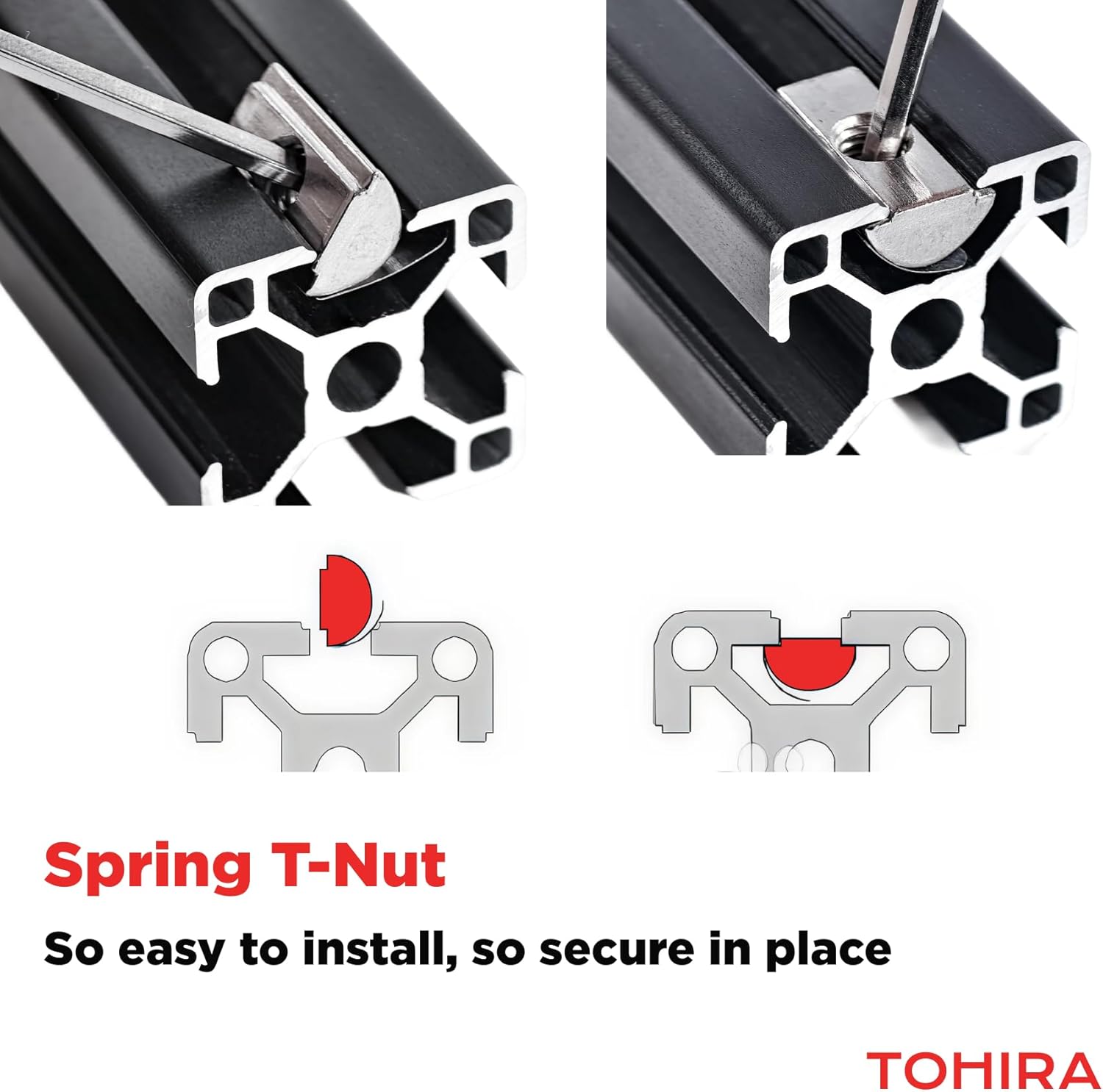 4040 Series Aluminum Extrusion Corner Brackets - 20 Sets Black 90 Degree Angle Connectors for 8mm T-Slot, CNC/Robotics Frame Accessories