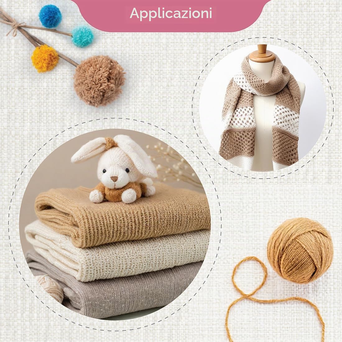 Set ferri da maglia a punta singola KnitPro Zing - (40 cm) - 2,50-6,00 mm