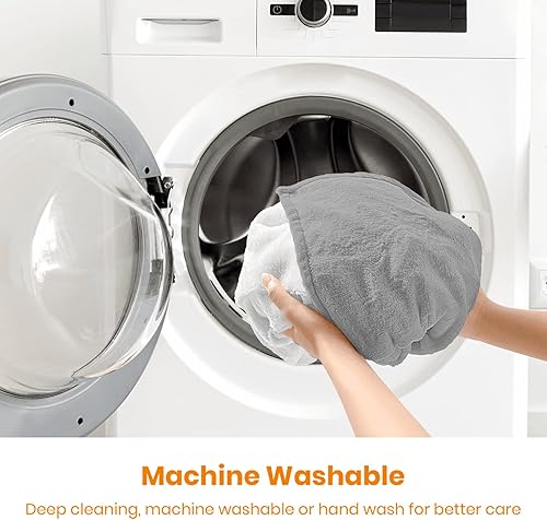 Miniatura 10 de JOOCAR Manta de franela con estampado medio naranja y rosa brillante, acogedora y suave, manta femenina colorida para cama, sofá, sala de estar,