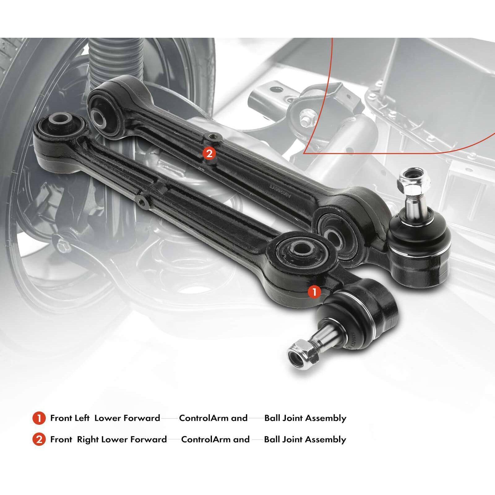 Amazon.com: RXIOVILAE 2pcs Suspension Assembly Kit Right Passenger 