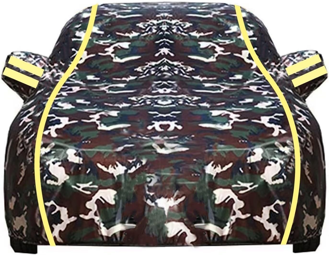 Outdoor Car Cover for Mazda Miata MX-5 Mk4 2014-2023, Car Cover For Automobiles All Weather Waterproof, Outdoor Snowproof Windproof, Full Exterior Heavy Duty Universal Car Covers, Door Zipper(Multi-co
