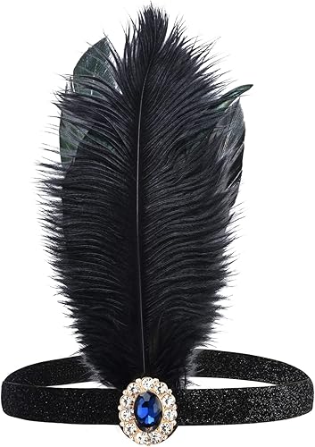 Miniatura 6 de 10 plumas de avestruz negro natural de 16-18 pulgadas 15.7-17.7 in para centros de mesa de fiesta de boda, decoración del hogar de Pascua
